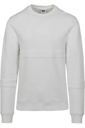 Urban classics Rundhalspullover Herren Heavy Pique Crew (1-tlg)