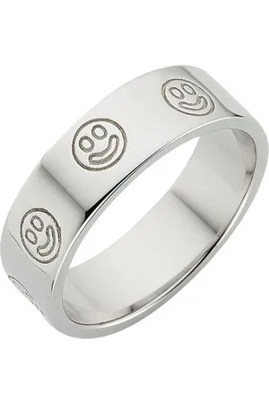 KangaROOS Fingerring Schmuck Geschenk Silber 925 Damenring Smiley Lächeln Happy, K0063R, Exklusiv bei uns
