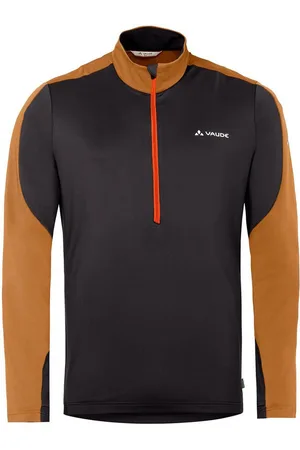 Vaude Rollkragenshirt Me Livigno Halfzip II BLACK/SILT BROWN - Verkäufer: Sport-Becke Inh.Gerhard Waibel e.K.