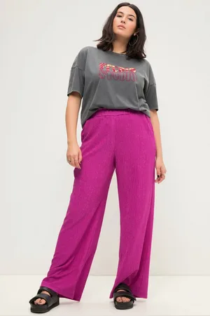 STUDIO UNTOLD Schlupfhose Hose Wide Legs Krepp Elastikbund - Verkäufer: Popken Fashion Group
