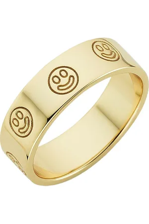 KangaROOS Fingerring Schmuck Geschenk Silber 925 Damenring Smiley Lächeln Happy, K0063R, Exklusiv bei uns