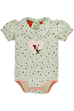BONDI Trachtenkleid Baby Body - REHKITZ/BLÜMCHEN - mint/rosé - Verkäufer: Alpenwahnsinn Tracht & Lifestyle