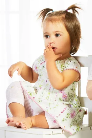 BONDI Trachtenkleid Kleid Baby/Kleinkind - BLUMENWIESE - /flieder - Verkäufer: Alpenwahnsinn Tracht & Lifestyle