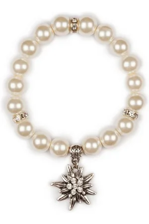 Alpenflüstern Armband Armband Damen - FIONA - creme, rosa - Verkäufer: Alpenwahnsinn Tracht & Lifestyle
