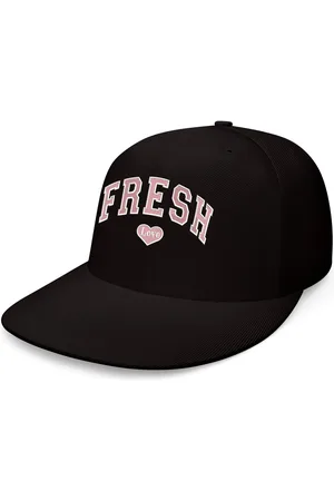 Blondie & Brownie Snapback Cap Unisex Fresh Love Hip Hop Casual Stick Aplikation Snapback Verschluß - Verkäufer: Hubihu