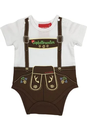 BONDI Trachtenkleid Baby Body - GIPFELKRAXLER - nougat/weiß - Verkäufer: Alpenwahnsinn Tracht & Lifestyle