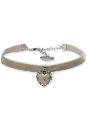Alpenflüstern Kette mit Anhänger Kropfband - HERZDIAMANT - - Verkäufer: Alpenwahnsinn Tracht & Lifestyle