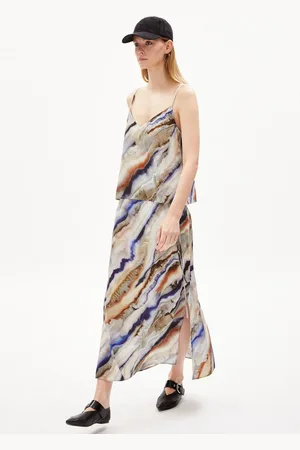 Armedangels Maxirock GRAATIA PÄRLAA Damen (1-tlg., Regular Fit) Webrock Regular Fit aus TENCEL™ Lyocell Mix - Verkäufer: