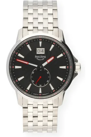 Bruno Söhnle Quarzuhr Bruno Söhnle Glashütte Herrenarmbanduhr Devi Edelstahl 17-13158-742, (1-tlg) - Verkäufer: Juwelier-Bacak