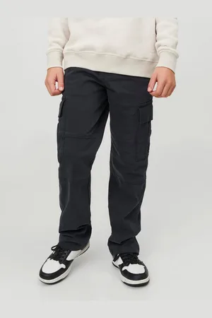 JACK & JONES Cargohose Jungen Kinder Cargo Hose Jeans Chino JSPTKANE JJHARLOW JNR - Verkäufer: Trend-Outlet-de
