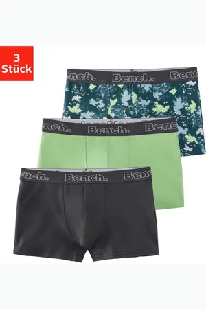Bench Boxer Boxershorts für Jungen (Packung, 3-St) uni und gemustert in einer Packung
