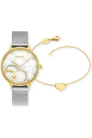 Engelsrufer Quarzuhr Damen Uhr Set ERWO-HEART-02 Happy Hearts mit Armband, (1-tlg) - Verkäufer: Juwelier-Bacak