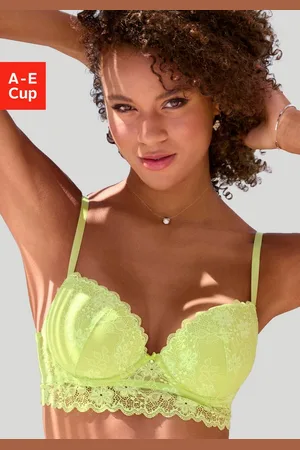 vivance collection Push-up-BH aus Jacquardspitze in leichter Longform, sexy Dessous