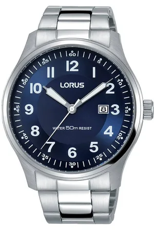 Lorus Quarzuhr RH937HX9, Armbanduhr, Herrenuhr, Datum, Edelstahlarmband