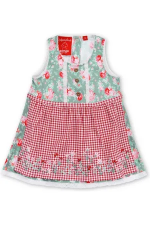 BONDI Trachtenkleid Dirndlkleid Baby/Kleinkind - SOMMERBLUMEN - salbei/ - Verkäufer: Alpenwahnsinn Tracht & Lifestyle