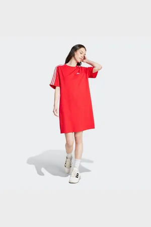 adidas Shirtkleid W 3S BF T DR (1-tlg)
