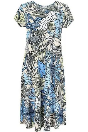 HAJO A-Linien-Kleid Joy Of Life Strandkleid City-Kleid (1-tlg) Kurzarm V-Ausschnitt softer Viskose-Mix - Verkäufer: bodywear-online
