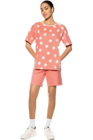 Mey Pyjama Damen Pyjama Kurz 13235 Cherry Punch (1 Stück, Serie Dalina) - Verkäufer: Mein Style