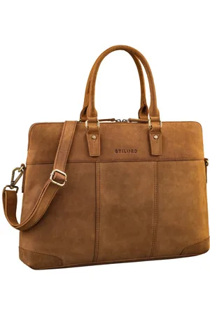 STILORD Handtasche "Charlize" Moderne Leder Business Laptoptasche 13 - 15.6 Zoll Damen - Verkäufer: Leder