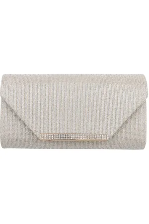 Ital-Design Schultertasche Kleine, Damentasche clutch schultertasche mit strass in Gold - Verkäufer: