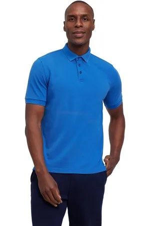 Falke Poloshirt (1-tlg) aus hochwertiger Baumwolle in Garment Dye-Technik - Verkäufer: