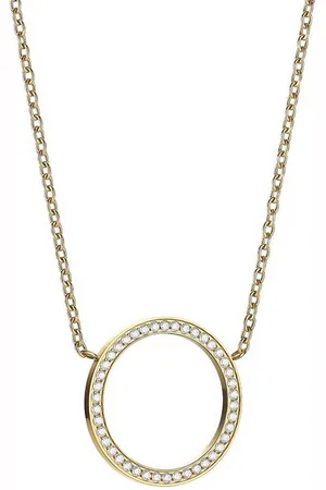Bering Silberkette Halskette aus Edelstahl mit rundem Anhänger - Jewelry Modell: 4 - Verkäufer: Uhren4you