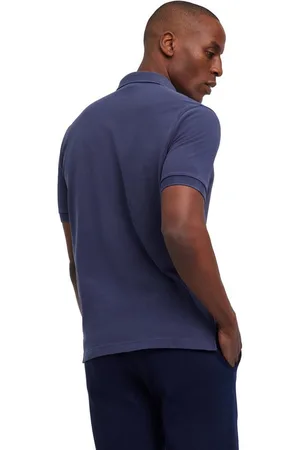 Falke Poloshirt (1-tlg) aus hochwertiger Baumwolle in Garment Dye-Technik - Verkäufer: