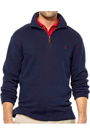 Ralph Lauren Sweatshirt Pullover Troyer Half Zip Jumper Rib Sweater Sweatshirt Pulli - Verkäufer: eldigo