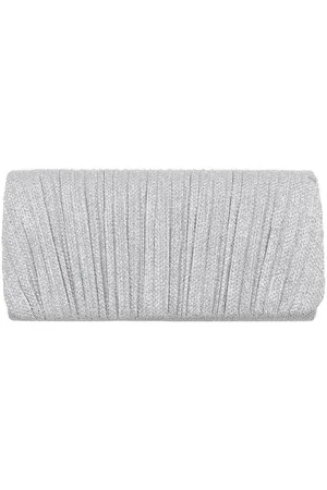 Ital-Design Schultertasche Kleine, Damentasche clutch schultertasche in Silber - Verkäufer: