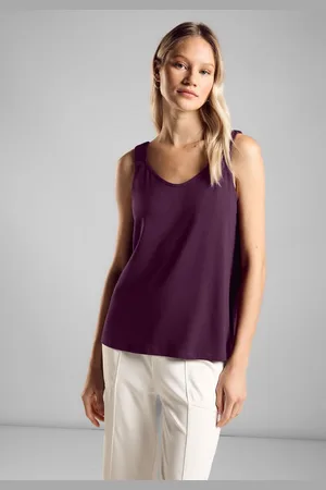 Street one Shirttop mit V-Ausschnitt