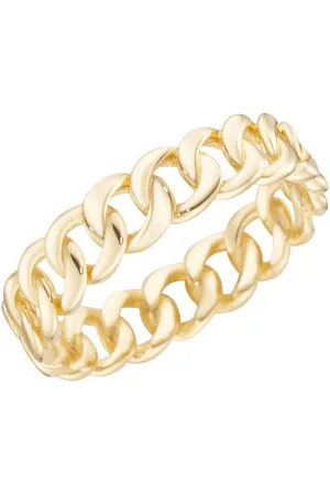 Luigi Merano Goldring mit Panzerketten-Design, Gold 375