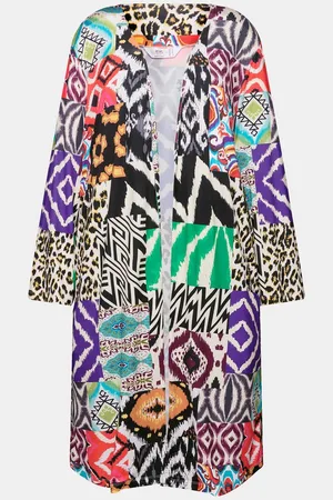 Angel of Style Sommerjacke Kimono long und open Patchprint Langarm - Verkäufer: Popken Fashion Group