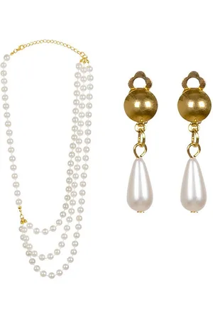 Boland Ohrring und Ketten Set Schmuckset 20er Jahre, Kette und Ohrringe im Stile der Goldenen 20er - Verkäufer: MASKWORLD