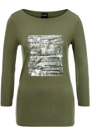 Madeleine 3/4-Arm-Shirt Bedrucktes Jersey-Shirt mit 3/4-Ärmeln - Verkäufer: Premio Fashion GmbH