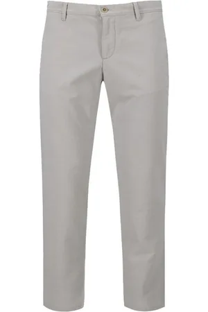 Alberto Chinohose Chino Rob Two Tone Structure - nature 34/34 (1-tlg) - Verkäufer: Mack Mode