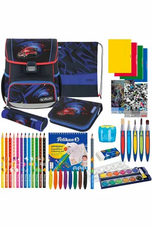 HERLITZ Schulranzen Set Loop Plus 14-teilig Premium 2025 Jungen High Speed - Verkäufer: Team-Shop-24