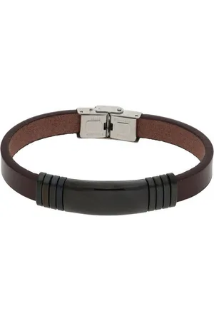 JuwelmaLux Lederarmband Leder Edelstahl Ionen schwarz plattiert JL45-03-0039 (kein Set, 1-tlg., kein Set) - Verkäufer: Juwelier-Bacak