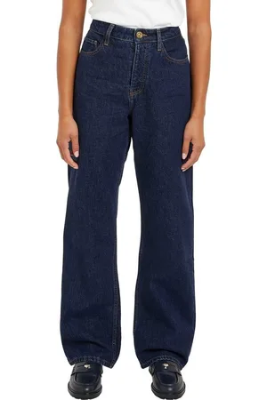 Tommy Hilfiger Loose-fit-Jeans LOOSE STRAIGHT RW CLER mit Logo-Badge
