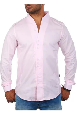 Carisma Langarmhemd Herren langarm Stehkragen Hemd H-902-regular fit Regular Langarm Stehkragen Uni - Verkäufer: fresh-style
