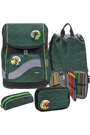 Belmil Schulranzen Set Premium Smarty Plus 10-teilig 2024 Jungen Twist of Lime - Verkäufer: Team-Shop-24