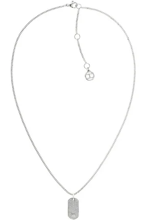 Tommy Hilfiger Kette mit Anhänger SS24 DOG TAG, 2780860, mit Glasstein