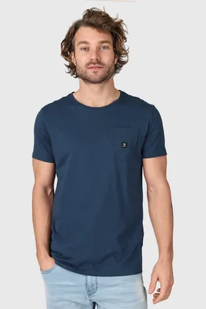 Brunotti T-Shirt Axle-Slub Men T-shirt Jeans Blue - Verkäufer: Sport Seeger