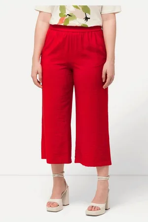 Ulla Popken Culotte Culotte weites Bein gehämmerte Struktur - Verkäufer: Popken Fashion Group