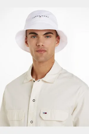Tommy Hilfiger Fischerhut TJM LINEAR LOGO BUCKET HAT mit gesticktem Logoschriftzug UNISEX Buckethat
