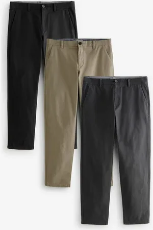 Next Chinohose Straight Fit Chinohose mit Stretch im 3er-Pack (3-tlg) - Verkäufer: Germany GmbH