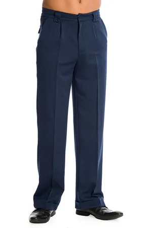 Banned Retro Stoffhose Get In Line Navy Vintage Retro Rockabilly Spitzbundhose - Verkäufer: Schompi Trading e.K.