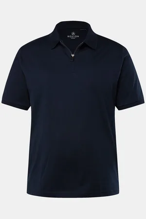 Boston Park Poloshirt Poloshirt Halbarm Zipper bis 84/86 - Verkäufer: Popken Fashion Group