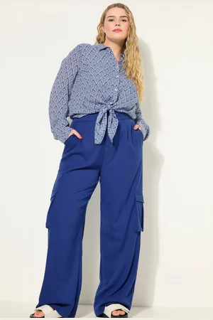 STUDIO UNTOLD Funktionshose Cargohose High Waist Wide Legs Cargotaschen - Verkäufer: Popken Fashion Group