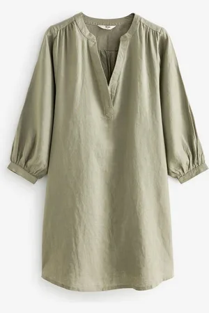 Next Strandkleid Premium Kaftan aus 100 % Leinen (1-tlg) - Verkäufer: Germany GmbH