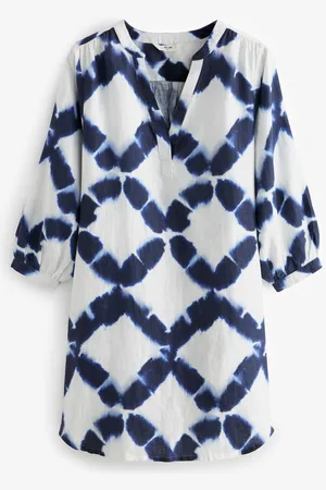 Next Strandkleid Premium Kaftan aus 100 % Leinen (1-tlg) - Verkäufer: Germany GmbH
